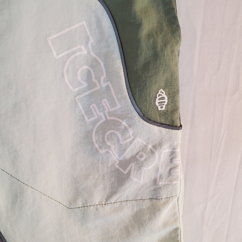 ICECREAM Men’s Size 3X Green Lime Nylon Shorts 37" Waist New with Tags - Picture 2 of 6